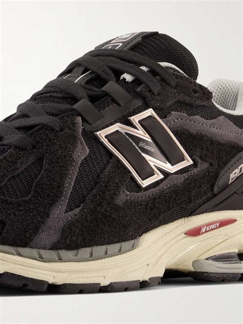 New Balance Protection Pack Brushed Suede And Mesh Sneakers For