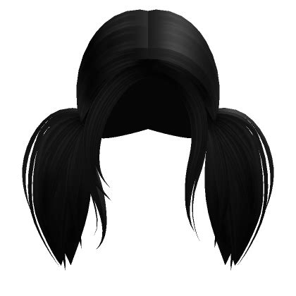 Medium Emo Puffy Punk Pigtails Black Roblox Item Rolimon S