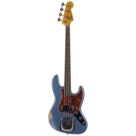 Fender Custom Shop Ltd Jazz Bass Relic Aged Lake Placid Blue E