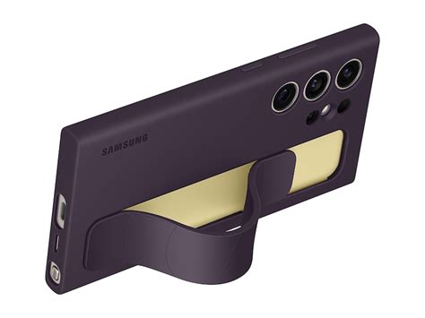 Galaxy S24 Ultra Standing Grip Case Dark Violet Mobile Accessories Ef Gs928ceegus Samsung Us