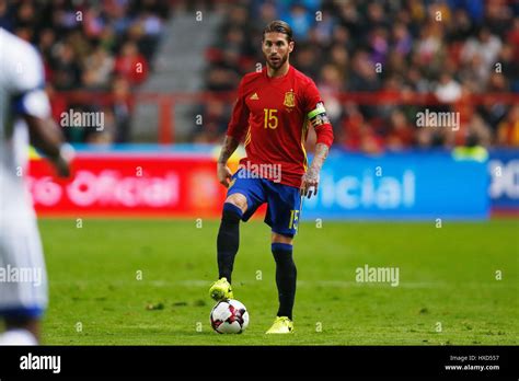 Sergio Ramos Esp March 24 2017 Football Soccer Fifa World Cup