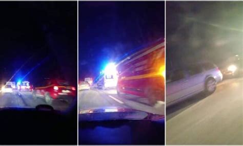 Video Ofer Din Alba Implicat Ntr Un Accident Rutier N Jude Ul Sibiu