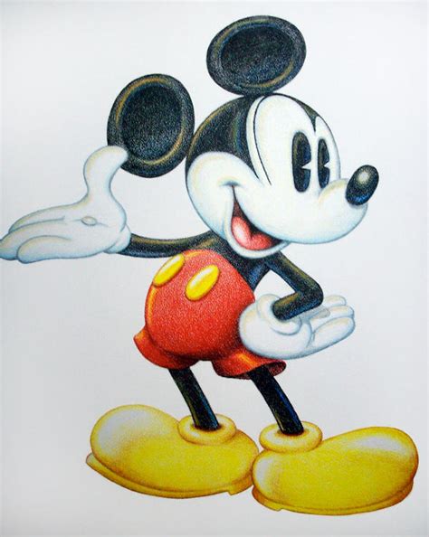 Color Pencil Mickey Mouse by stlcrazy on DeviantArt