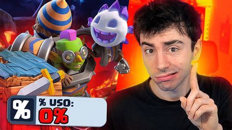 JUGUE EL MAZO MÁS INSERVIBLE DE CLASH ROYALE YouTube