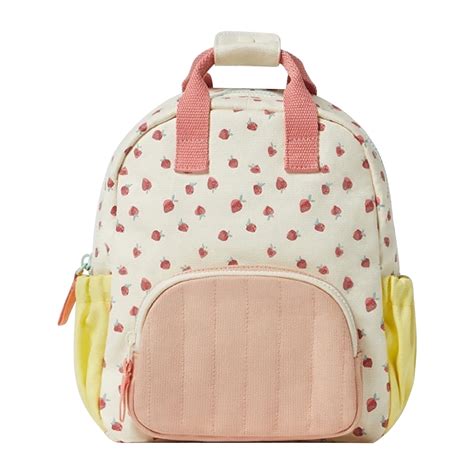 Henpk Deals Clearance Strawberry Print School Backpack Walmart