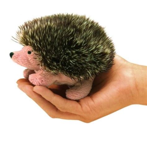 Folkmanis Fingerpuppe Mini Igel Handpuppen Onlineshop Living