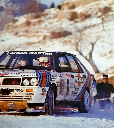 Rally Montecarlo Lancia Delta Hf Wd Gr A Biasion Siviero