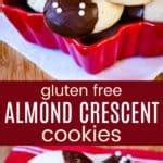 Gluten Free Almond Crescent Cookies Cupcakes Kale Chips