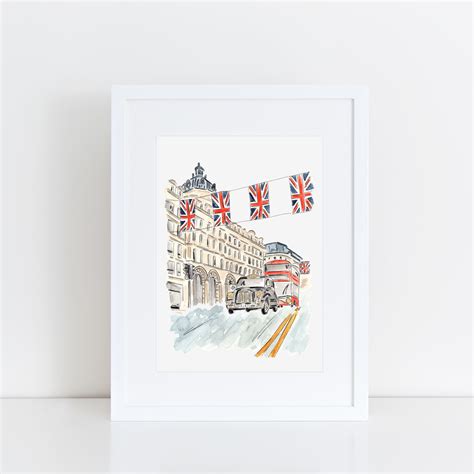 Oxford Street Art Print — Annie Montgomery Design