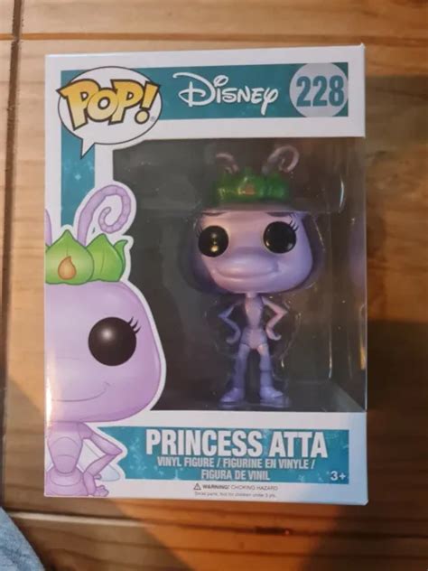 Disney A Bugs Life Princess Atta Valted Funko Pop Great