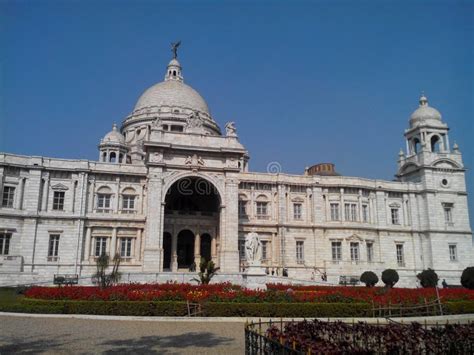 Victoria Memorial Museum At Kolkata India Stock Image Image Of