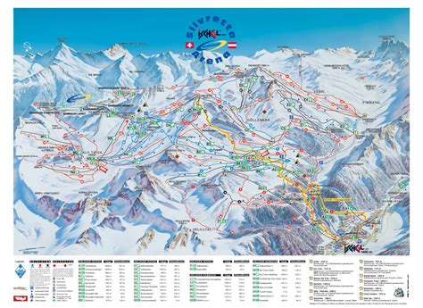 Ischgl Piste Map | trails & marked ski runs | SNO