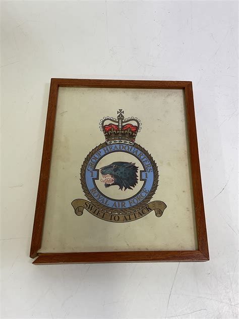 Lot 217 Four Paintings Of Air Force Squadron Badges