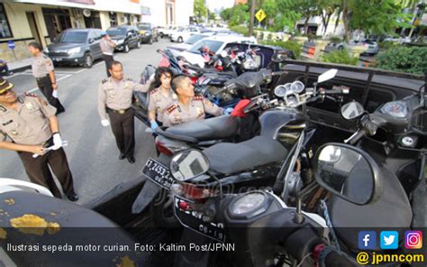 4 Maling Motor Ini Beraksi Puluhan Kali Di Wilayah Bekasi