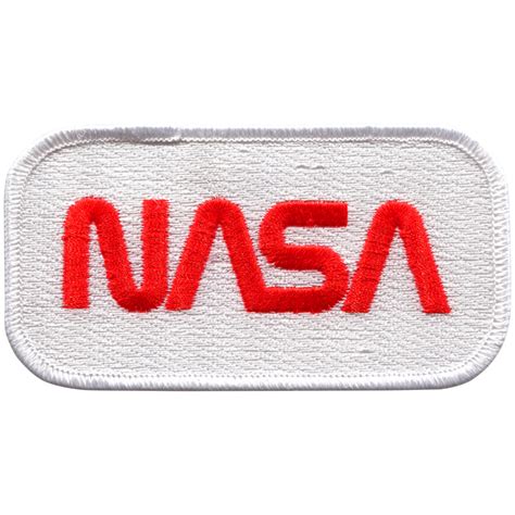 Nasa Worm Logo Patch Kennedy Space Center Space Shop