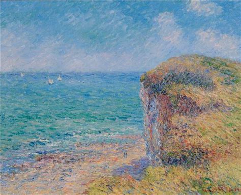 Gustave Loiseau Les Falaises De Puys 1901 MutualArt