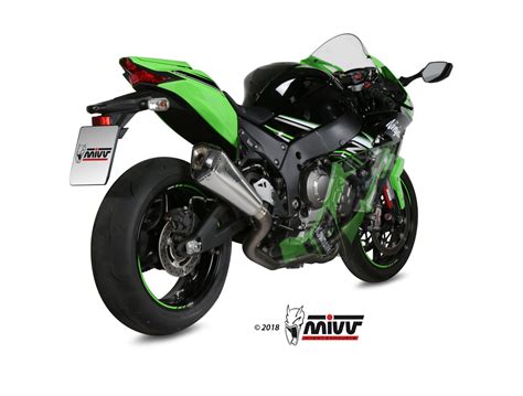 KAWASAKI ZX 10 R RR SE Exhaust Mivv Delta Race Titanium R KA 0006