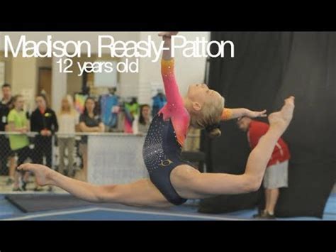 Madison Raesly Patton Amazing 12 Year Old Gymnast Level 9 YouTube