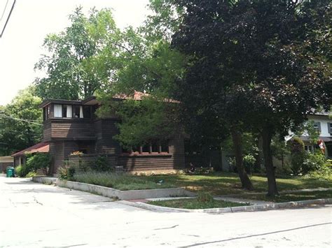 Mary Adelaide Moore Yerkes Residence Prairie School Home In Oak