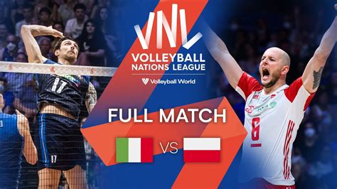 ITA Vs POL Full Match Final 3 4 Men S VNL 2022 YouTube