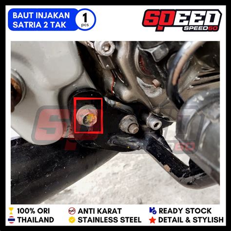 Suzuki Satria Shark Stroke Right Step Bracket Bolt Probolt Thailand