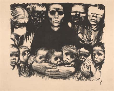 Käthe Kollwitz The Survivors 1923 German Version Of The Poster