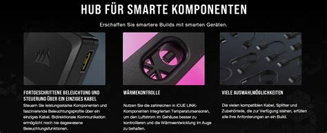 Corsair Icue Link System Hub Verbindet Bis Zu Icue Link Ger Te