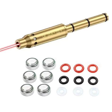 Tactical Laser Bore Sight Lr Cal Red Dot Laser Boresighter End