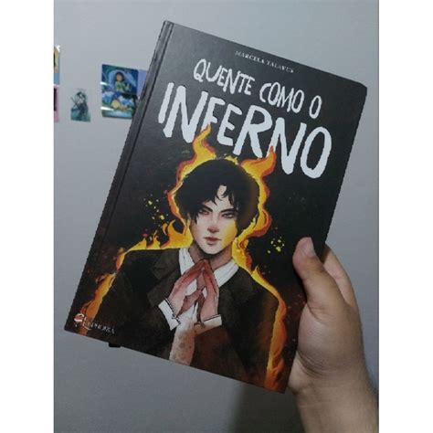 Livro Quente Como O Inferno Shopee Brasil