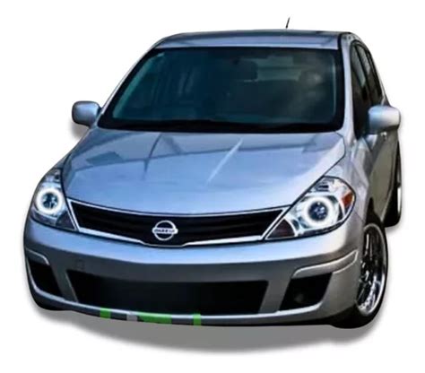 Angel Eyes Drl Led P Farol Nissan Tiida Rjled Projetos Parcelamento