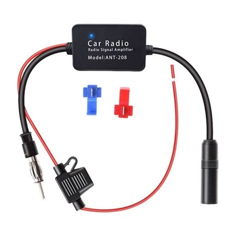 1 PC Amplificateur De Signal Radio FM AM De Voiture ANT 208 12V 1