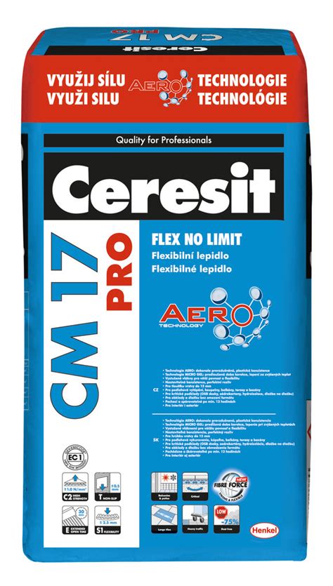 Ceresit CM17 PRO Lepidlo Superflex 25 Kg C2TE S1 SENESI