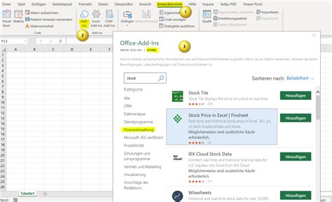 Aktienkurse In Excel Importieren Tutorial