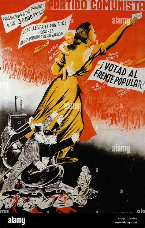 Cartel De La Guerra Civil Española Fotografías E Imágenes De Alta