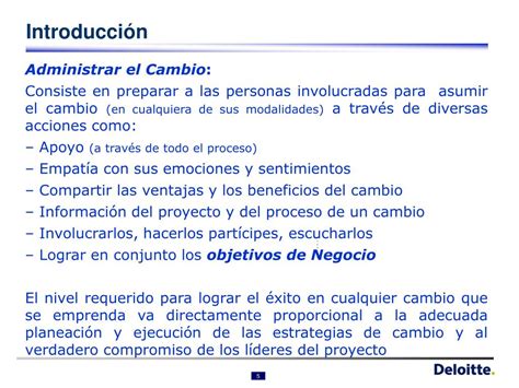 Ppt Administraci N Del Cambio Noviembre Powerpoint Presentation