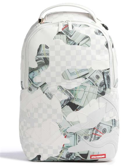 Sprayground Money 3am Backpack 13″ Synthetic White 910b5379nsz