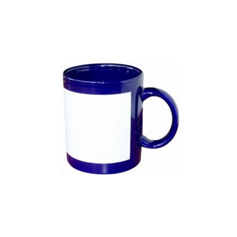 Full Color Mug Blue With White Print Box 53 Pc Comcard