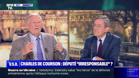 Face à Duhamel Charles de Courson député irresponsable 28 05