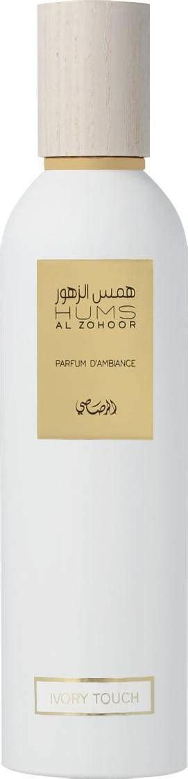 Rasasi Hums Al Zohoor Ivory Touch Parfum D Ambiance Pris