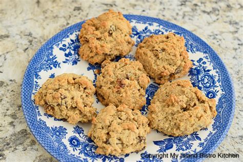 Oatmeal Raisin Drop Cookies My Island Bistro Kitchen