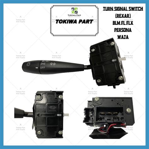 Proton Waja Persona Saga Blm Fl Blm Flx Turn Signal Switch Black Base