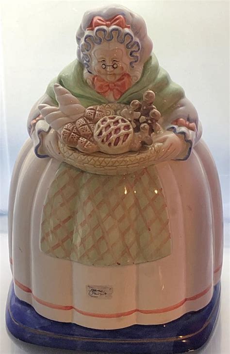 Fitz Floyd Grandma Baker Cookie Jar Vintage Estatesales Org