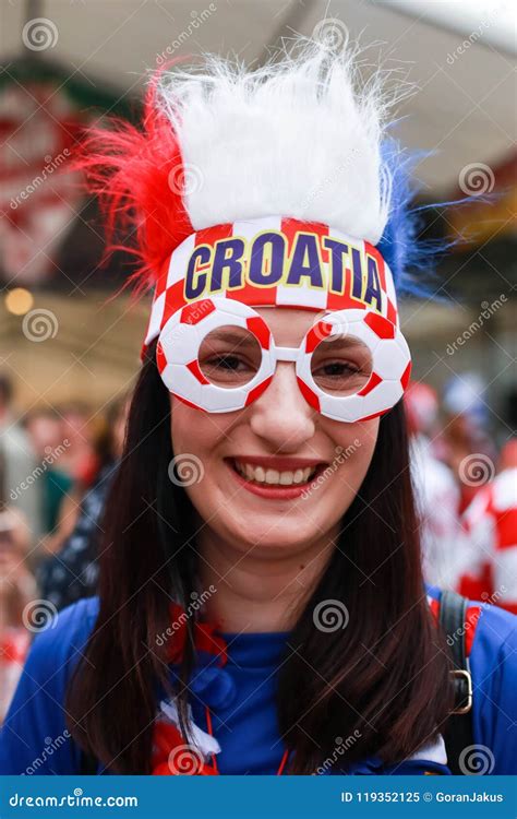 Croatian Football Fans Editorial Image Image Of Football