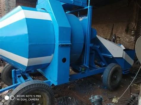 Reverse Drum Mixer Electric Engine Mobile Concrete Mixture Machine