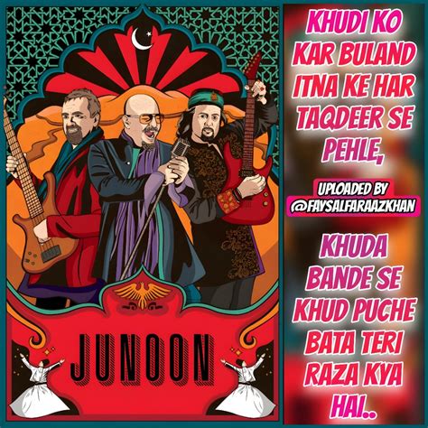 Khudi Junoon The Band Song Lyrics And Music By Ali Azmat Salman