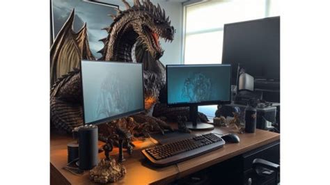 Is this the ultimate dragon-themed gaming PC setup?