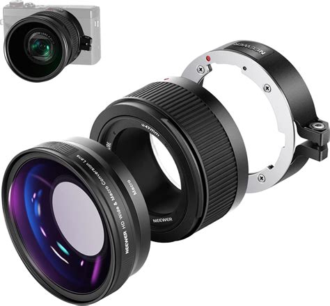 NEEWER Obiettivo Grandangolare Compatibile Con Fotocamera Canon G7X