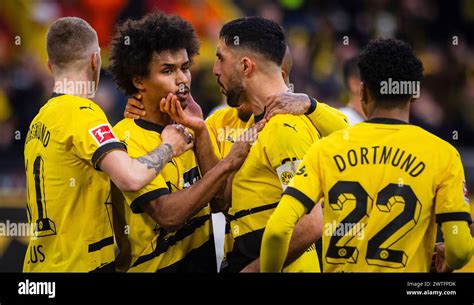 Dortmund Germany Th Mar Torjubel Marco Reus Bvb Karim