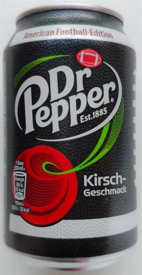 Dr Pepper Cherry Cola 330ml Dr Pepper Est 1885 Germany 2020