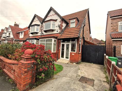 Astor Road Burnage Manchester M19 3 Bed Semi Detached House £300 000